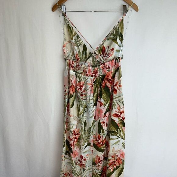 Floral Tropical Maxi Dress - Picture 2 of 12